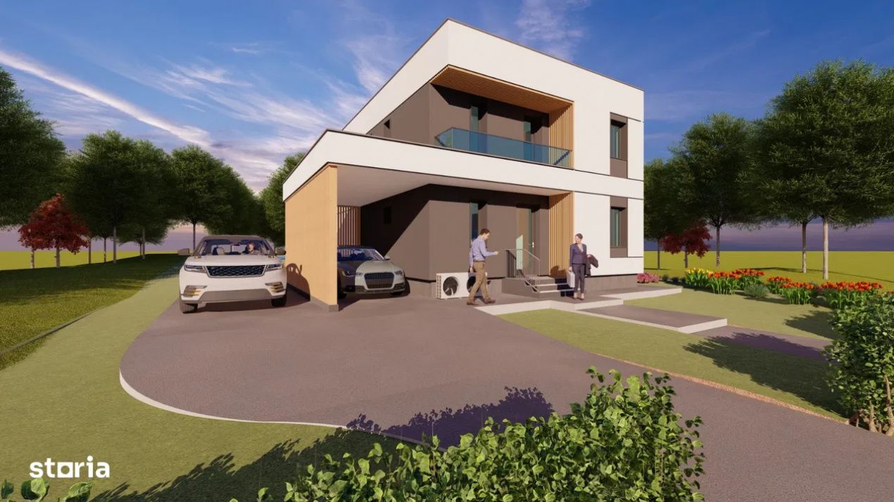 Casa Individuala P+E, NZEB, zona Soporului, 800mp teren – fotografia 3 din 6