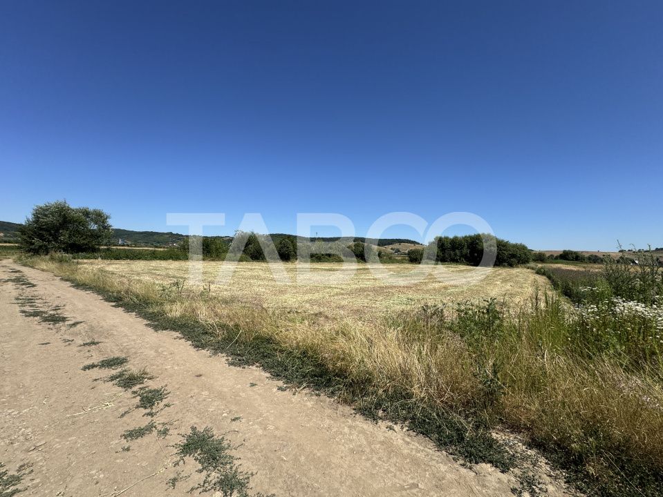 Teren intravilan 3752 mp parcelabil zona fostelor sere Cristian Sibiu – fotografia 2 din 6