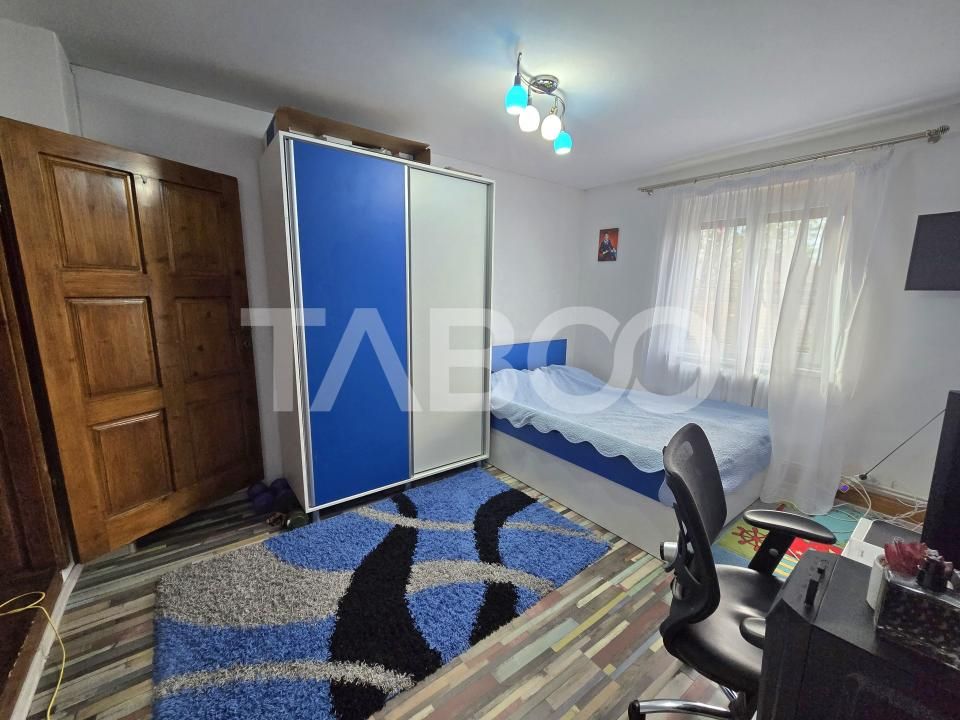 Casa mobilata de vanzare 150 mpu teren 450 mp garaj Piata Cluj Sibiu – fotografia 6 din 22