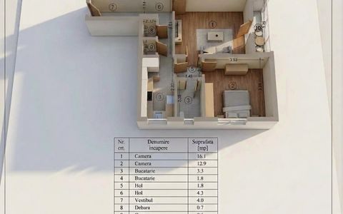 Apartament 2 camere Drumul Taberei, renovat integral, lângă metrou