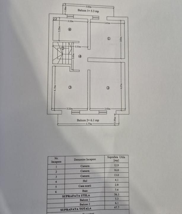 Casă individuală cu 3 dormitoare, mobilată– Valea Lupului, Iași – fotografia 11 din 23