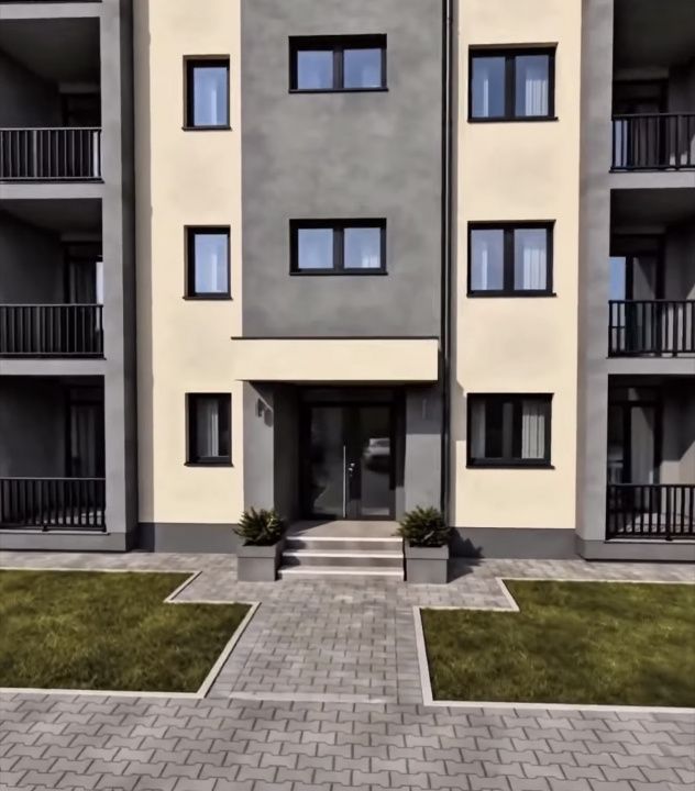 Apartament 3 Camere 76 mp. CETATE Bloc NOU 2 Bai Balcon Parcare Finisat la cheie – fotografia 2 din 9
