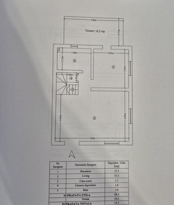 Casă individuală cu 3 dormitoare, mobilată– Valea Lupului, Iași – fotografia 10 din 23