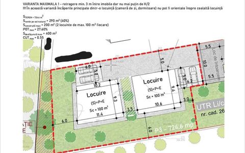 Teren de vânzare de 795 mp cu PUZ aprobat pentru 2 case individuale, Mănăștur