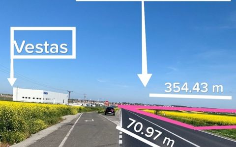 Vânzare Teren 2.5 ha. Constanta aeroport Mihail Kogălniceanu