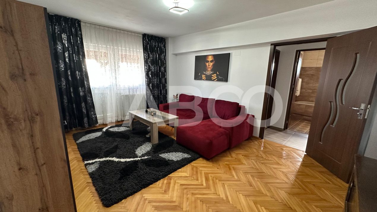 Apartament 2 camere de inchiriat zona Turnisor Sibiu 70 mpu si balcon – fotografia 3 din 11