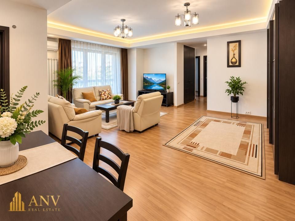 APARTAMENT DE ÎNCHIRIAT | 117 MP | 4 CAMERE | 2 LOCURI SUBTERAN| NORTH AREA LAKE – fotografia 2 din 15