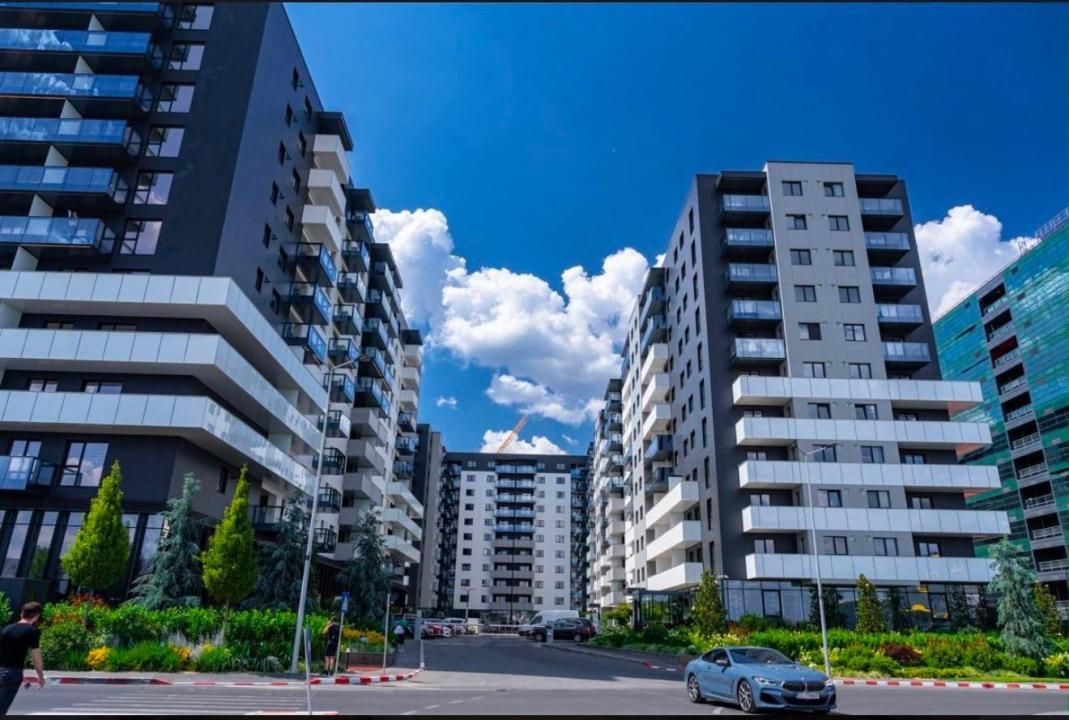 Apartament 3 camere, 2 bai, vedere panoramica, etaj 7 – Cortina North, Pipera – fotografia 15 din 20