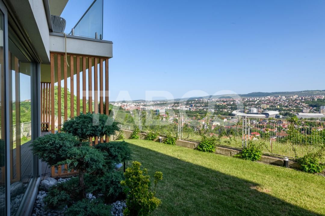 Apartament de lux de vanzare cu 3 camere cu gradina de 200 mp – fotografia 9 din 12