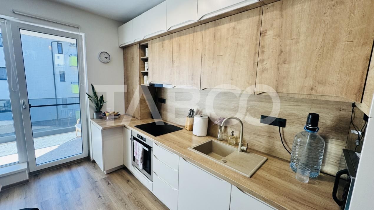 Apartament modern 3 camere 2 bai 2 locuri de parcare 66m Selimbar – fotografia 3 din 10