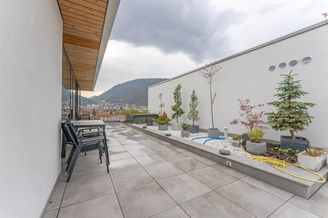 Penthouse Exclusivist cu Jacuzzi și Panoramă Superbă spre Tâmpa – fotografia 27 din 30