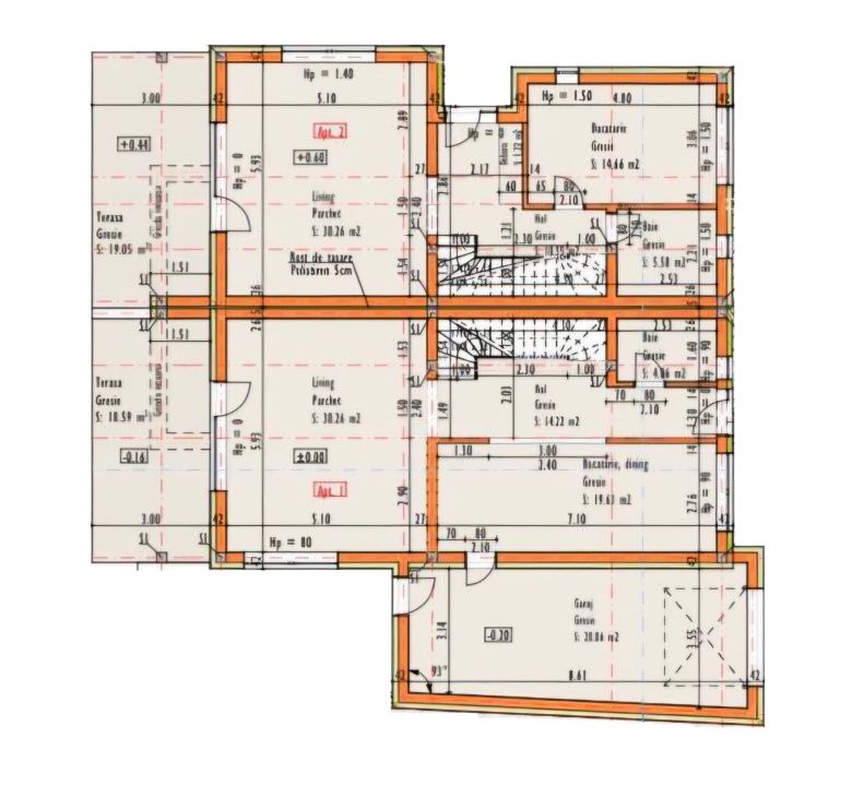 Duplex modern cu terasa si curte privata in Borhanci – fotografia 3 din 4
