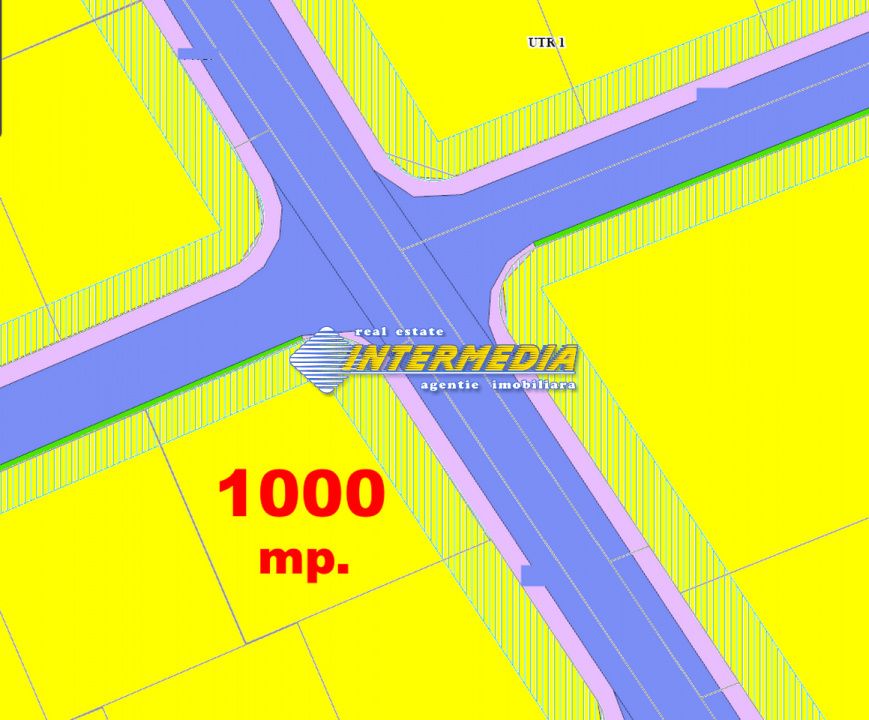 Teren intravilan de vanzare in Alba Iulia 1000 mp cu toate utilitatile – fotografia 3 din 4