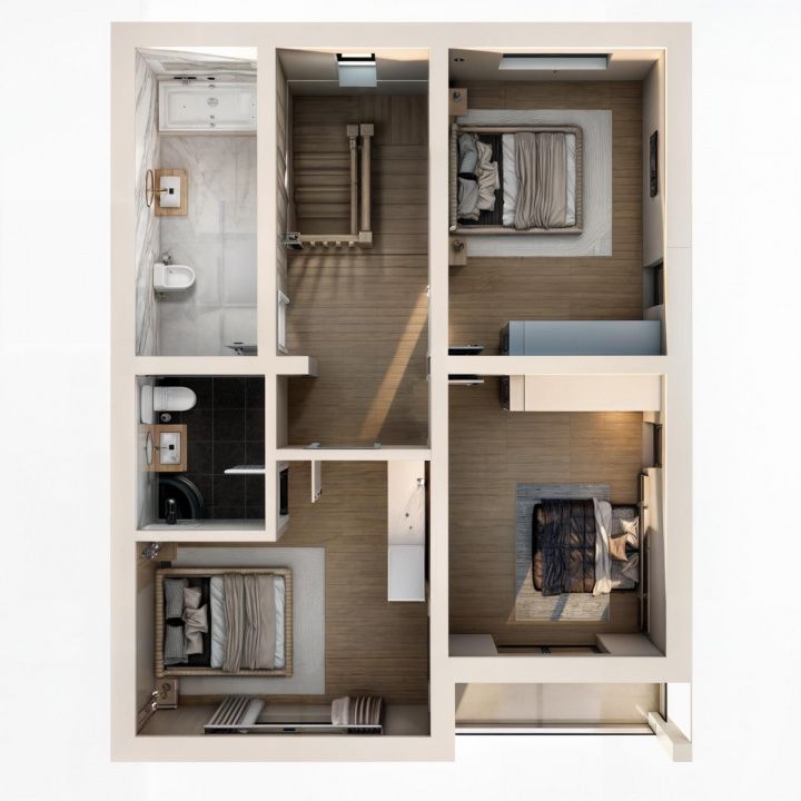 🏡 Proiect nou de case moderne P+1 – la doar 2 minute de Năsăud – fotografia 7 din 15