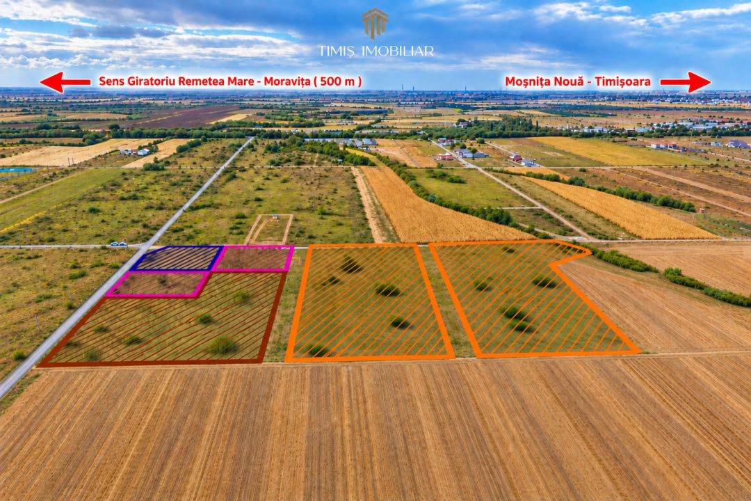 Teren 760 mp, CF individual – Moșnița Nouă – fotografia 13 din 14
