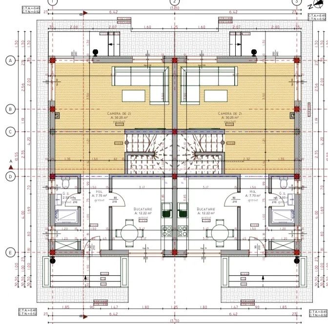 Casa duplex, semifinisata, 120 mp utili, teren 250, zona Tautiului! – fotografia 4 din 6