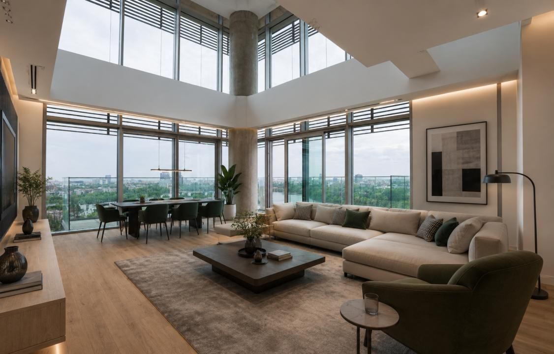 180 Sqm - Duplex | Up site - Floreasca | Aviatiei | 21 sqm Terrace – fotografia 1 din 26