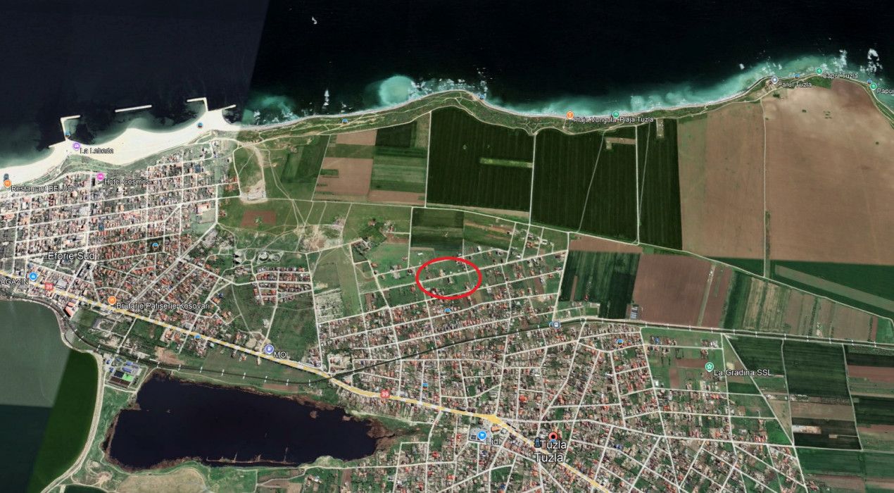 Oferte vanzari terenuri in Tuzla zona castelul de apa – fotografia 1 din 1