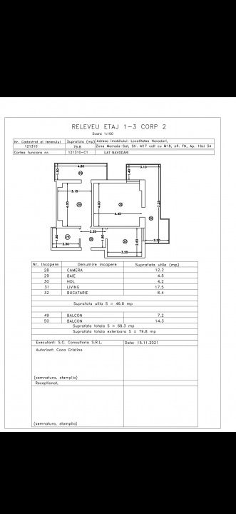 Apartament la MARE, decomandat cu bucatarie inchisa, luminos cu terasa Imensa – fotografia 7 din 25