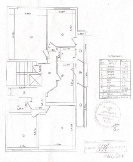 Penthouse 4 camere 134MP | Bucurestii Noi | Loc parcare | Boxa | Mobilat | – fotografia 15 din 15