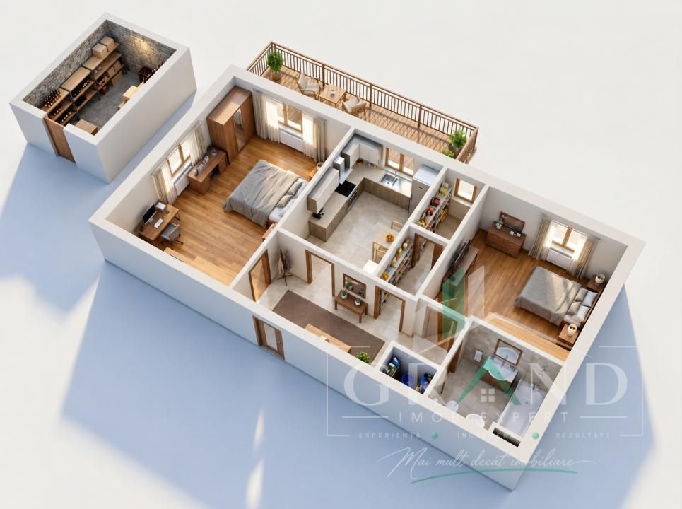 2 Camere Decomandate | Balcon | Etaj 6/10 | Orientare VEST | Manastur – fotografia 11 din 11