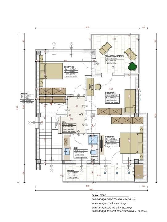 Vila premium cu arhitectura moderna Valea Ursului-Miroslava – fotografia 13 din 13