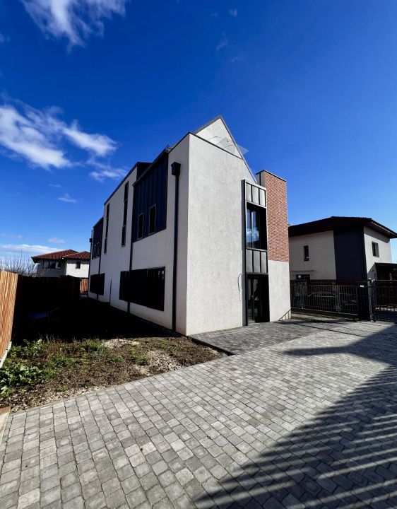 ULTIMA UNITATE DISPONIBILĂ! Duplex modern, semifinisat – Someseni, – fotografia 5 din 7