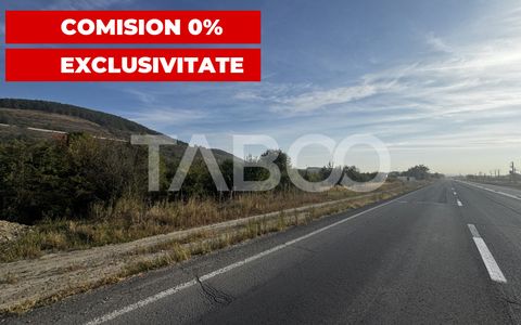 Teren extravilan 6700 mp intre DN si autostrada iesire Cristian Sibiu