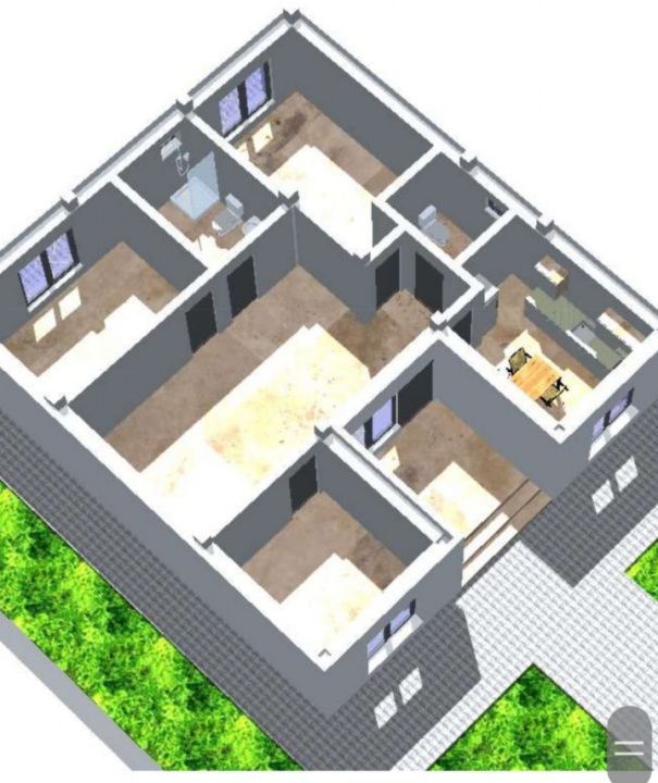 Casă nouă cu 4 camere și teren de 400 mp – La cheie - Cumpăna – fotografia 11 din 11
