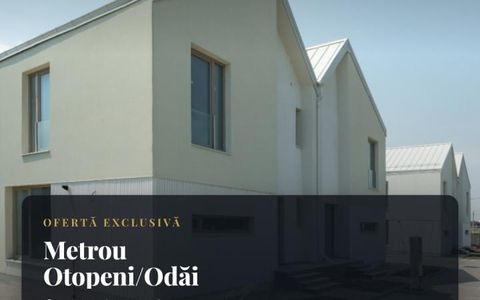 Vile moderne tip duplex – 10 min Metrou Otopeni/Odăi