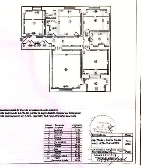 4 Camere de vanzare | Calea Calarasilor | Nerva Traian | 0% Comision – fotografia 4 din 5