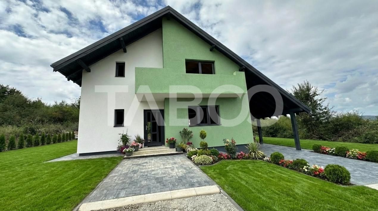 Casa  de vanzare  individuala 5 camere curte 500 mpu 127 mpu Selimbar – fotografia 1 din 18