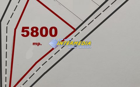 Teren Intravilan 5800 mp. constructie blocuri CENTRU spate Mall utilitati