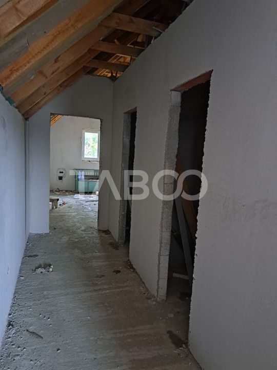 Casa de vanzare individuala cu 500 mp teren liber Gusterita Sibiu – fotografia 3 din 9