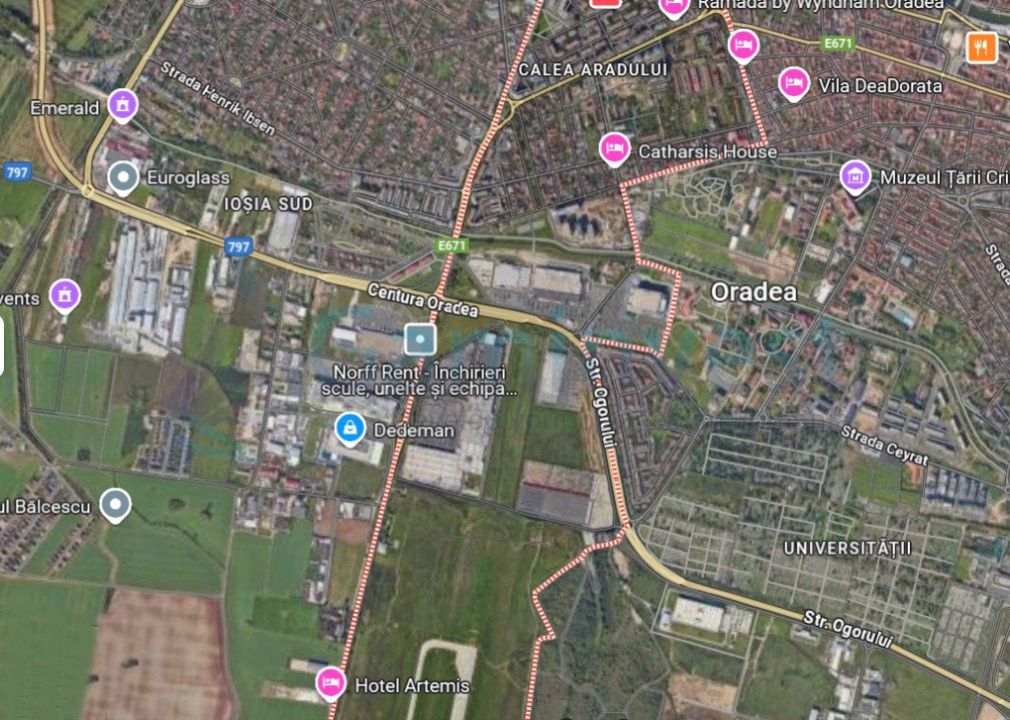 Teren destinatie mixta, comercial si industrial, zona Calea Aradului, Oradea – fotografia 1 din 2