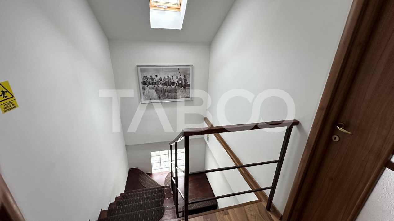 Casa individuala 8 camere curte libera 300mp zona Calea Poplacii Sibiu – fotografia 27 din 31