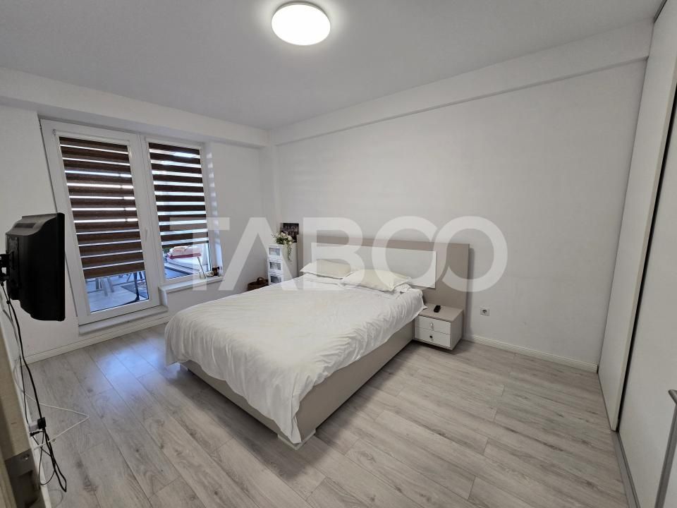 Penthouse 4 camere mobilat 2 bai 2 parcari terasa 72 mp Turnisor Sibiu – fotografia 6 din 20