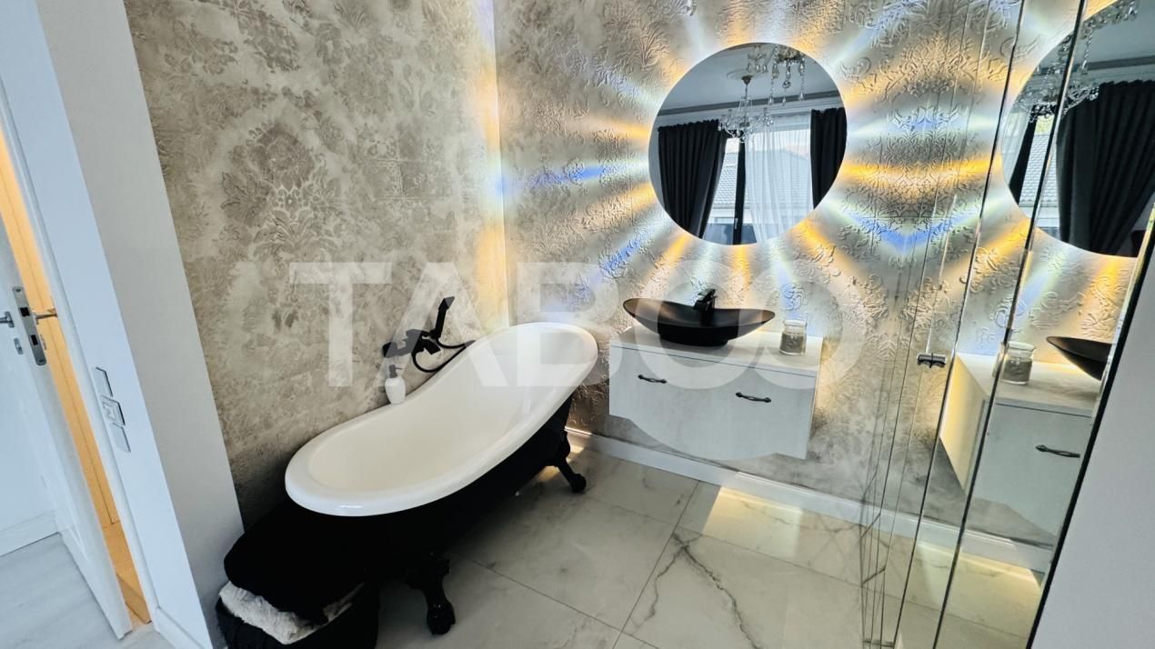 Apartament modern 3 camere 3 balcoane 2 bai 2 locuri parcare Selimbar – fotografia 11 din 13