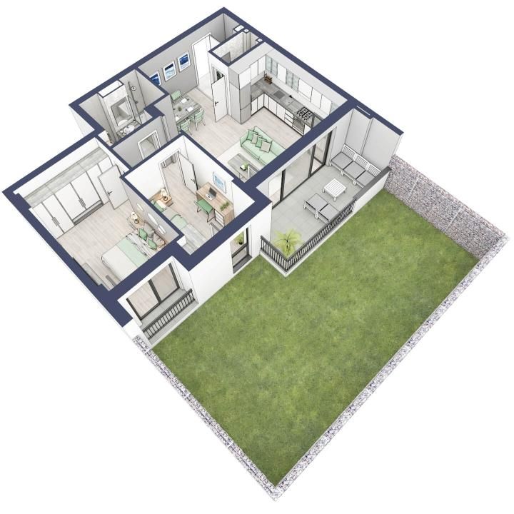 Apartament 3 camere, Parter, intabulare vara 2026 – fotografia 3 din 6