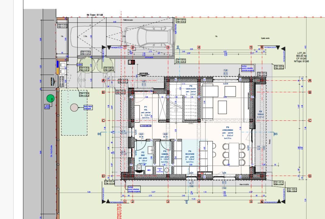 Casă individuală, 118 mp utili, teren 546 mp | Chinteni | standard NZEB – fotografia 5 din 6