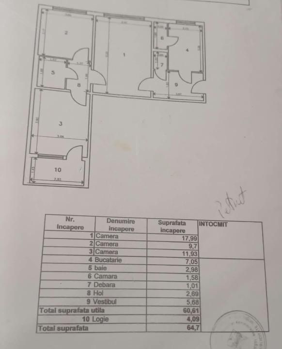 3 Camere 1 Decembrie - Titan Auchan - Posibilitate Centrală – fotografia 16 din 16