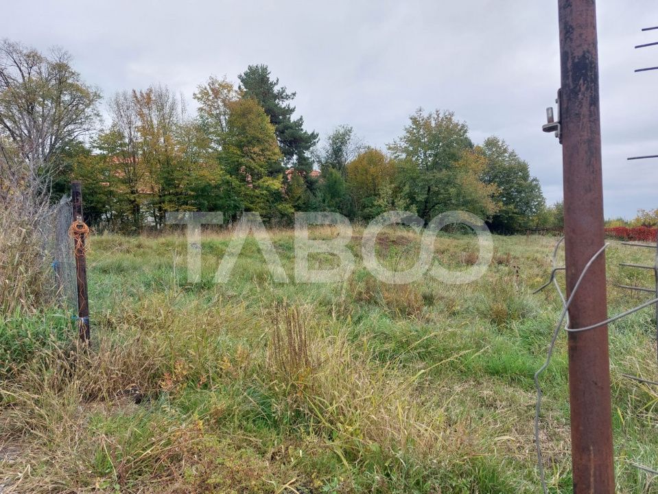 Teren intravilan 507 mp deschidere 17 m PUZ aprobat Cisnadioara Sibiu – fotografia 3 din 5