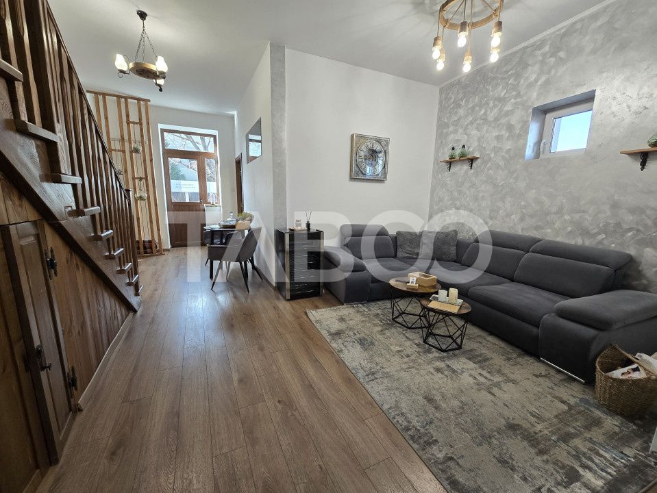 Apartament functional in regim hotelier 4 camere terasa parcare Sibiu – fotografia 1 din 19