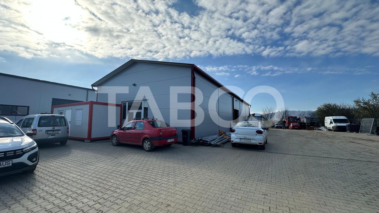Hala de vanzare cu acces direct din DnE1 industriala Cristian Sibiu – fotografia 2 din 6