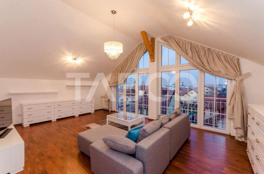 Penthouse 4 camere de inchiriat in Sibiu zona Calea Dumbravii – fotografia 4 din 14