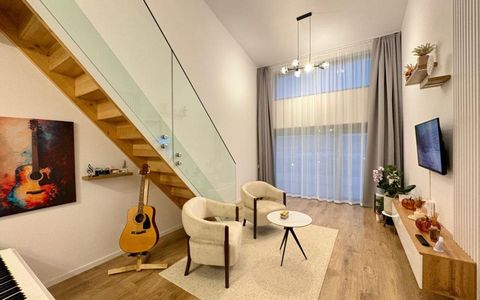 Penthouse mobilat si utilat cu 4 camere si parcare