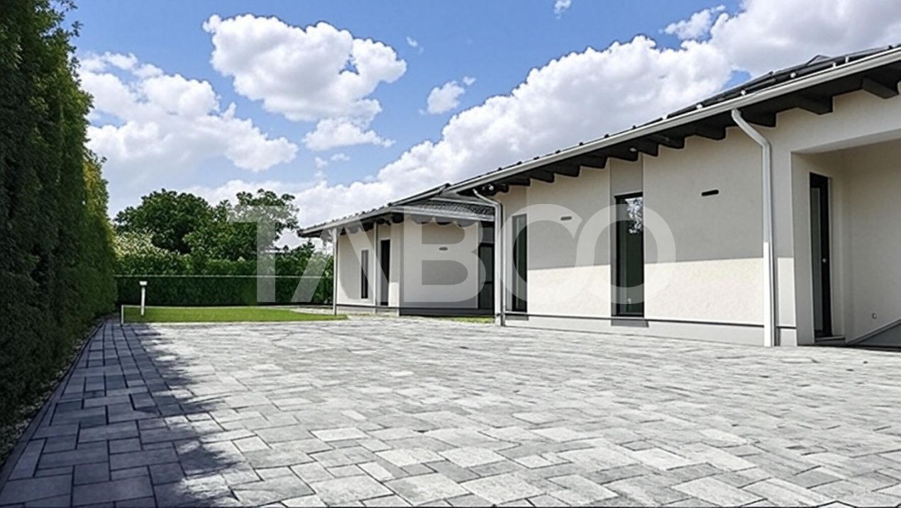Casa noua de lux model deosebit de vanzare in Sebes – fotografia 1 din 19