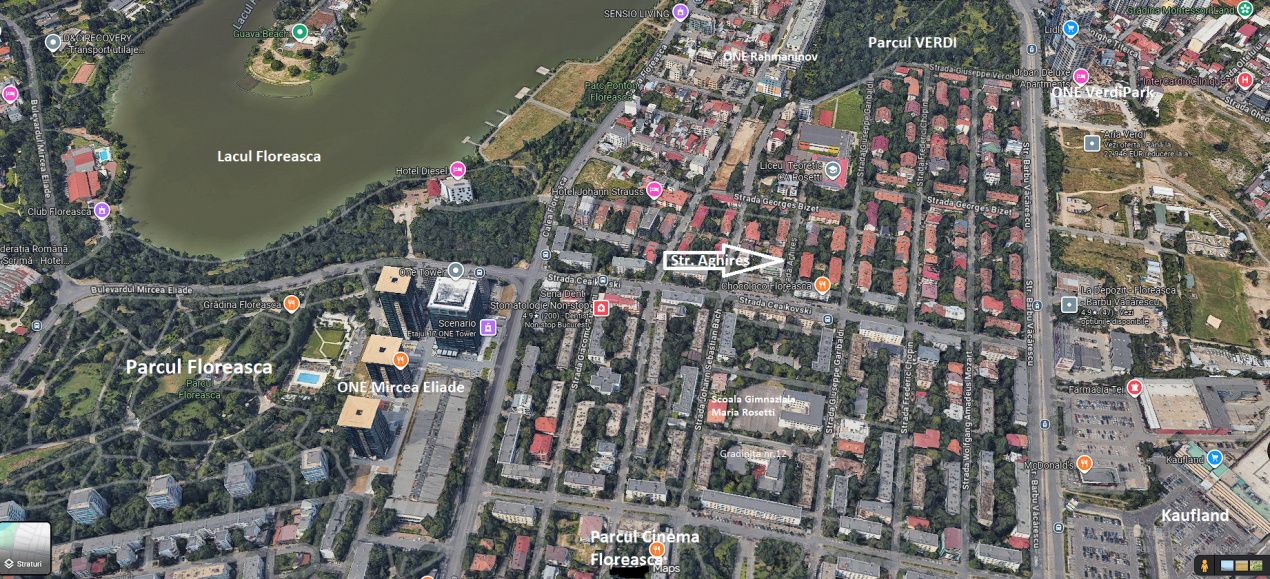 Floreasca - Ceaikovski | Studio 41 mp, mobilat, utilat, centrala si boxa. – fotografia 12 din 12