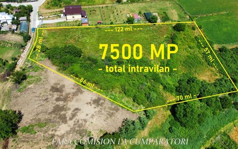 TEREN 7500 MP PRETABIL DEZVOLTARE REZIDENTIALA