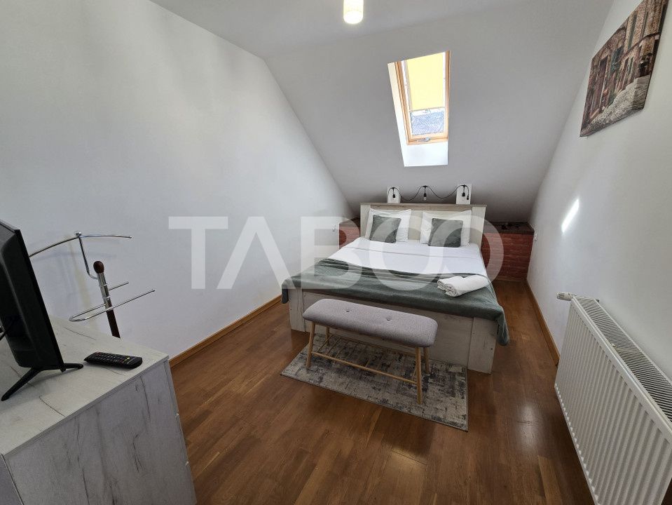Apartament functional in regim hotelier 4 camere terasa parcare Sibiu – fotografia 11 din 19